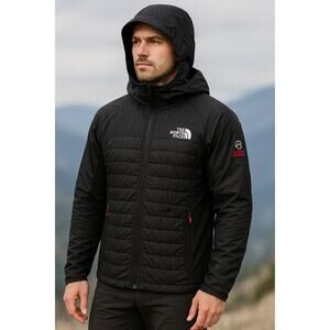 The North Face Summit Series Primaloft Insulated Black Jacket – Men’s Medium